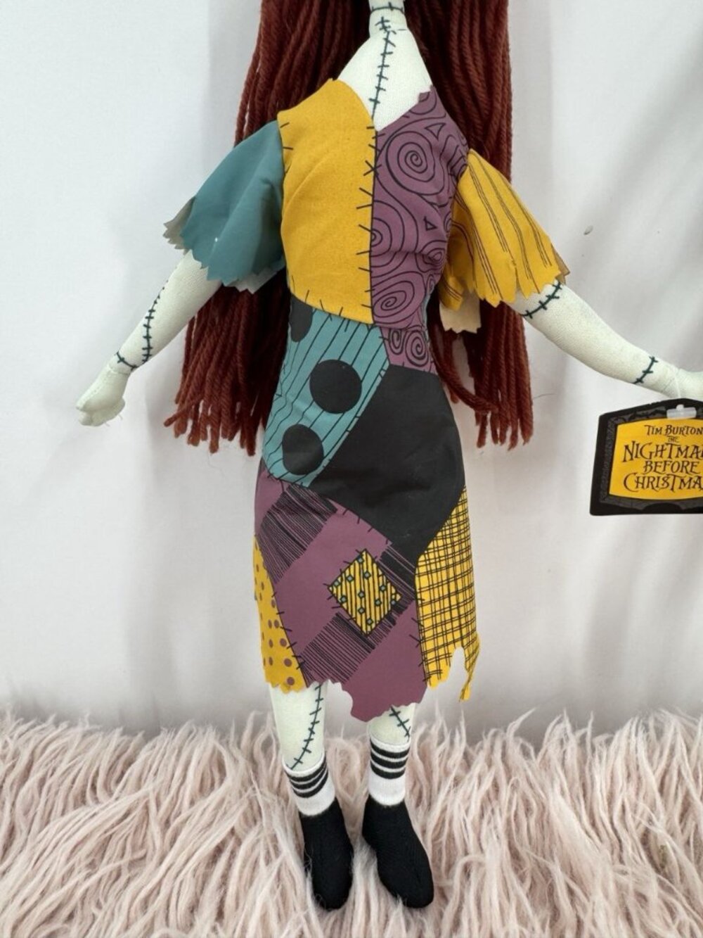 RARE 2004 NECA Jack Skellington and Sally Plush dolls Nightmare Before Christmas - Picture 5 of 16